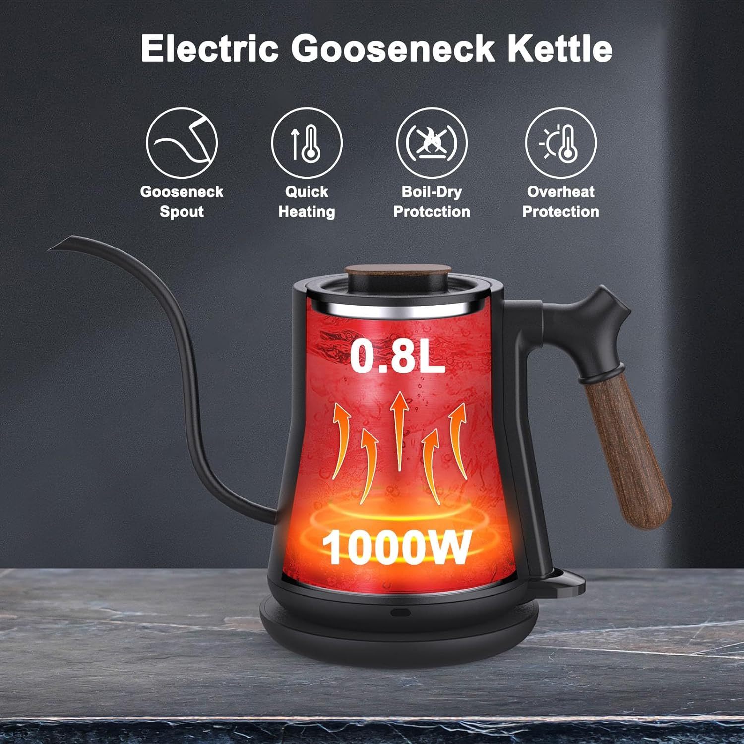 Gooseneck Electric Kettle