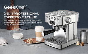 Geek Chef Espresso Machine